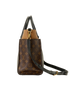 On My Side, &pound;1,800, Handbags, Black/Brown, Canvas/Leather, Bottom view